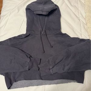 Aritzia TNA cropped hoodie sweater